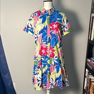 Donna Morgan Floral Shirtdress